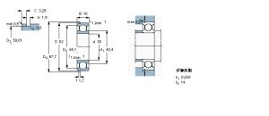 SKF 6206N軸承