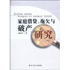 家庭借貸、拖欠與破產研究