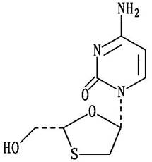 拉米夫定結構式