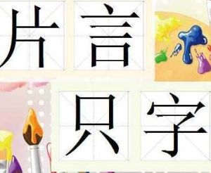 片言隻字