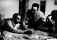 1950,王震 陶峙岳 陶晉初 李銓等研究石河子