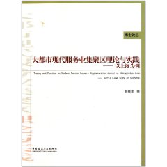 大都市現代服務業集聚區理論與實踐