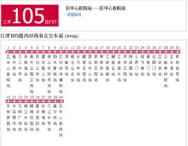 江津公交105路