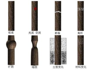 低應變能識別的缺陷類型