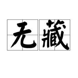 無藏[漢語詞語]