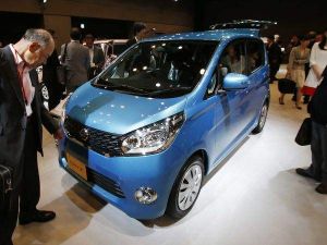 日產“DAYZ”微型轎車，主要由三菱汽車製造