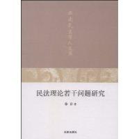 民法理論若干問題研究