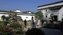 黃山譚家大院庭院