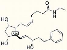 比馬前列素分子結構