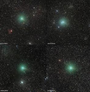 在新墨西哥州觀測到的彗星