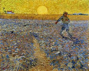 夕陽下的播種者 夕陽下的播種者