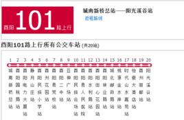 酉陽公交101路