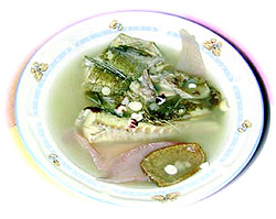 《淮山茨實牛鰍魚湯》