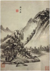 清王宸仿各家山水冊