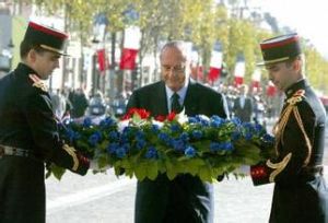法國紀念第一次世界大戰停戰日 