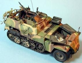 德國SD.KFZ.250半履帶裝甲車