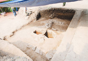 太原龍泉寺唐代塔基遺址