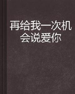 再給我一次機會說愛你