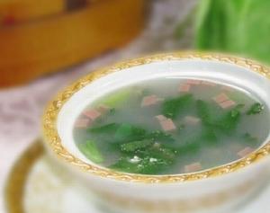 香菜米湯