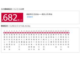 深圳公交B682路