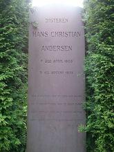 安徒生之墓，哥本哈根。