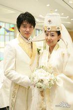 天可憐見男女主角的結婚照