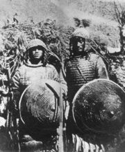 江孜保衛戰中的兩位戰士