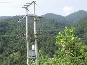 戶沖村輸電線路