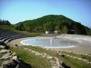 旭山紀念公園噴水廣場