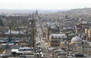 愛丁堡的老城和新城
