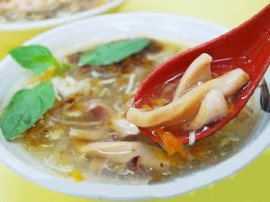 玻璃魷魚湯