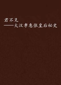 君不見——大漢孝惠張皇后秘史