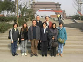 2007年12月泰國普吉皇家師範大學副校長Nisa到學院參觀訪問