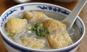 油豆腐冬粉湯