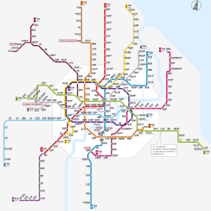 上海捷運線路圖