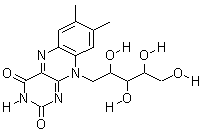 維生素B2結構式