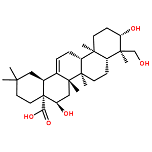 兒茶酚彩色分子結構圖