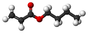 丙烯酸丁酯分子模型