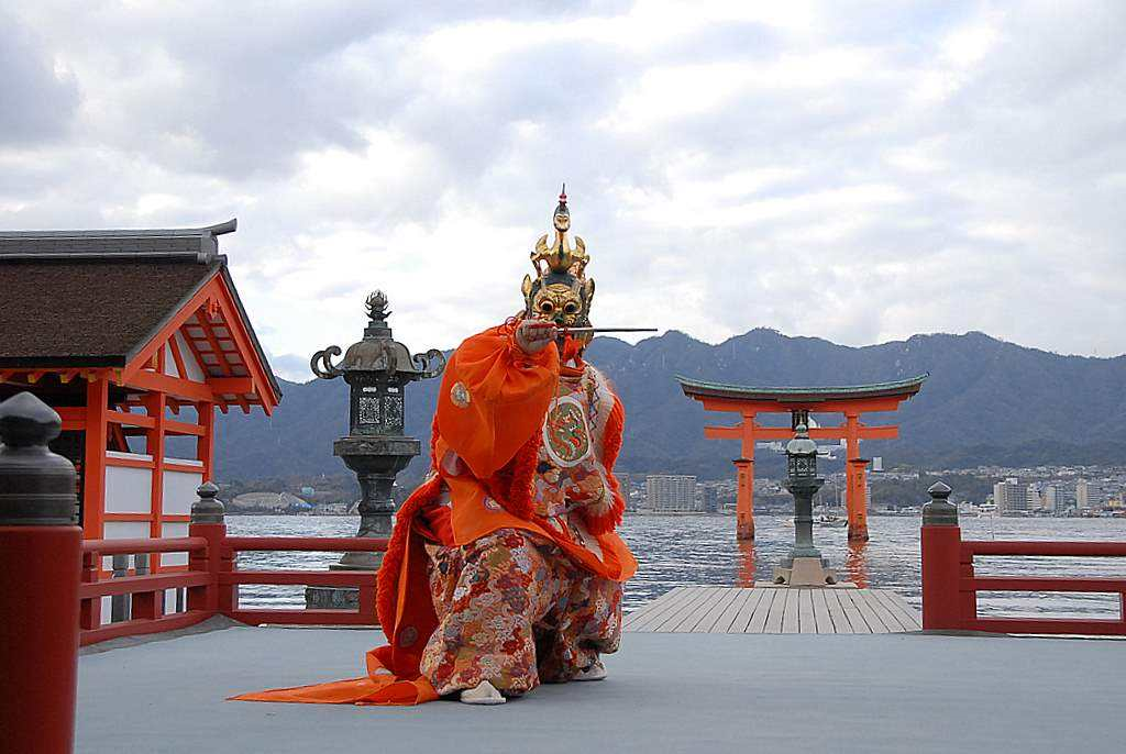 日本嚴島神社再現《蘭陵王入陣曲》