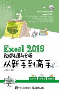 Excel 2016數據處理與分析從新手到高手