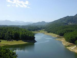 圖2 強家灣水庫水面