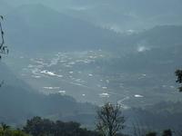 雲南省鳳慶縣營盤鎮裡拐村村莊遠景