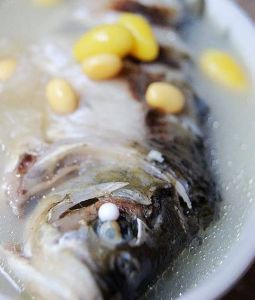 銀耳黃豆鯽魚湯