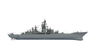 基洛夫級巡洋艦外型