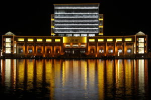 圖書館夜景