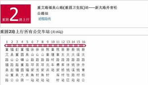 上海公交重固2路