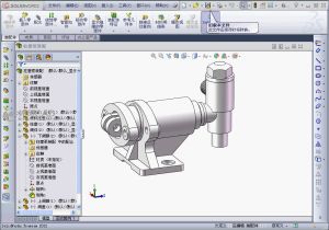 SolidWorks製圖界面