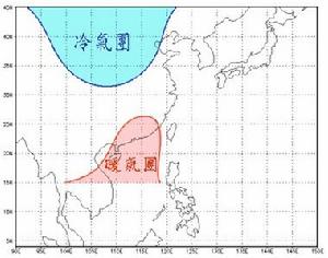 （圖）冷暖氣團