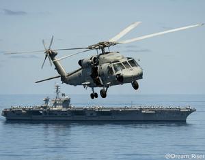 SH-60F與尼米茲級航空母艦