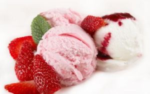 草莓冰淇淋汁